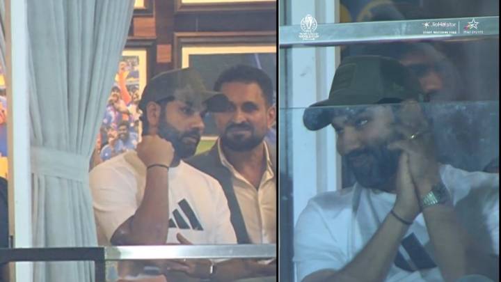 WATCH: Rohit Sharma in attendance to cheer for India in Women’s World Cup final vs South Africa