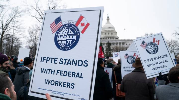 Unions challenge Trump administration ‘loyalty question’ in job posts