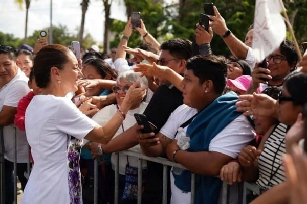 Promete CSP que con Tren Maya, ahora sí, bajará la gasolina
