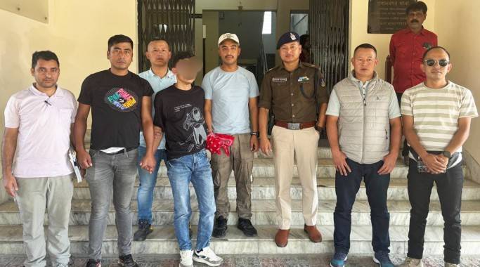 Gyalshing Police arrest notorious criminal ‘Spider Man’ in major theft case