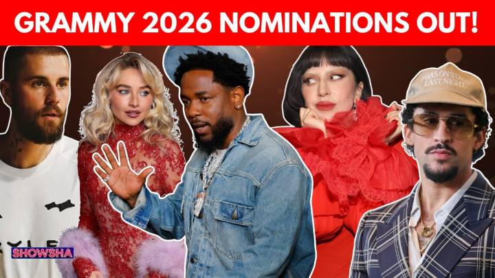Grammy 2026 Nominations: Kendrick Lamar Leads With 9 Nods; Lady Gaga, Sabrina Carpenter Close Behind