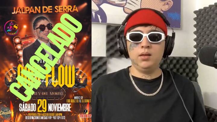 Dani Flow no podrá presentarse en este estado hasta que cambie la letra de sus canciones