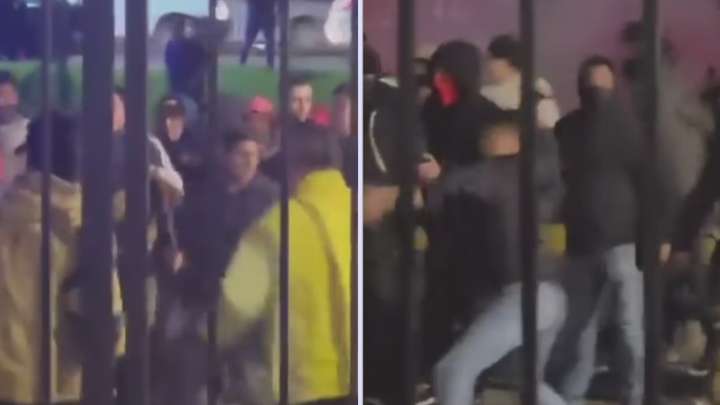 Se Enfrentan Seguidores de Toluca y América Previo a Partido en la Capital Mexiquense