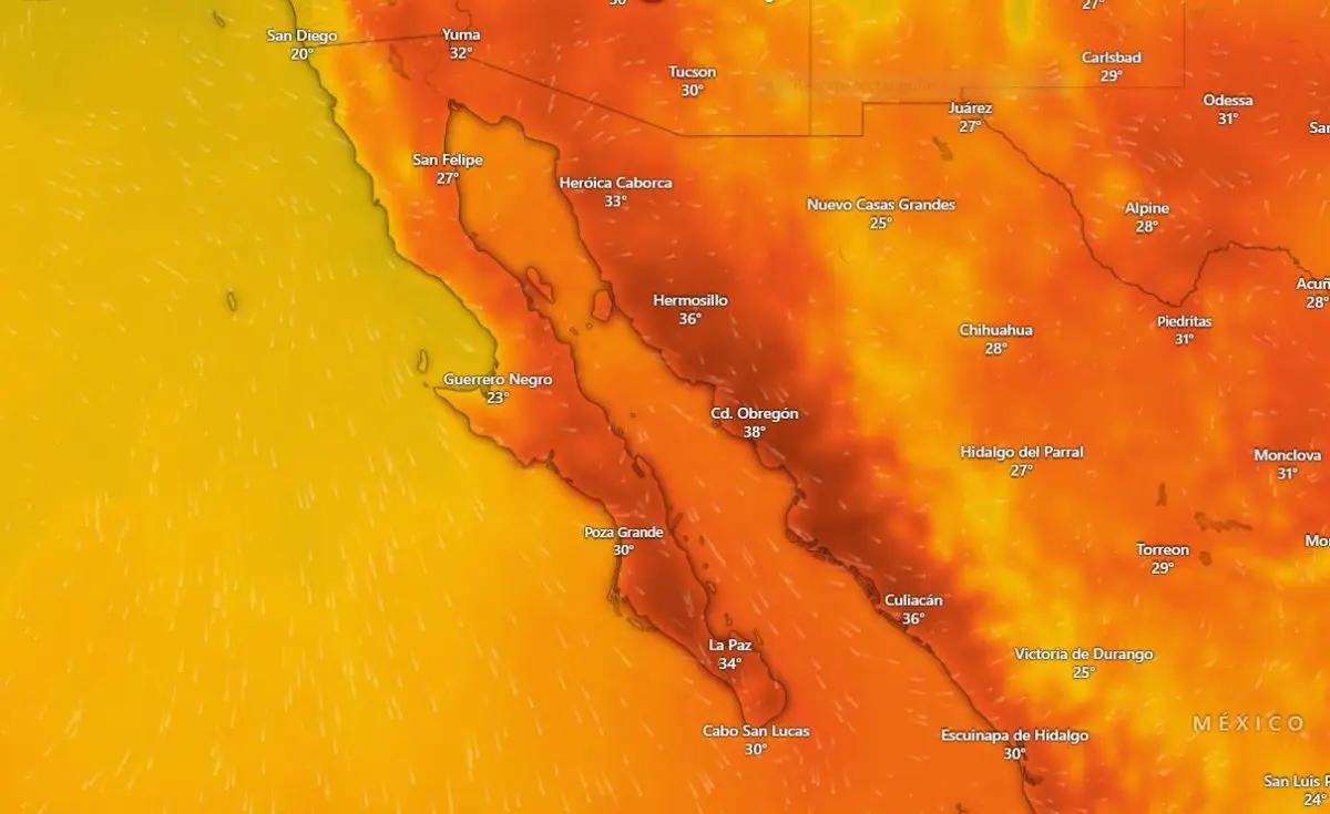 Clima en La Paz y Los Cabos miércoles 5 de noviembre de 2025
