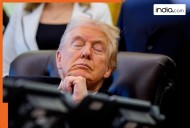 The Don is sleeping! Donald Trump seen napping during White House event, goes viral