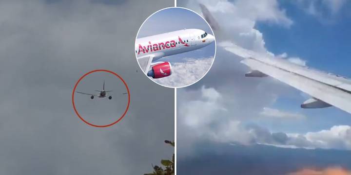 Avión de Avianca aterrizó de emergencia en Palmira luego de sufrir un impacto que afectó una de sus turbinas
