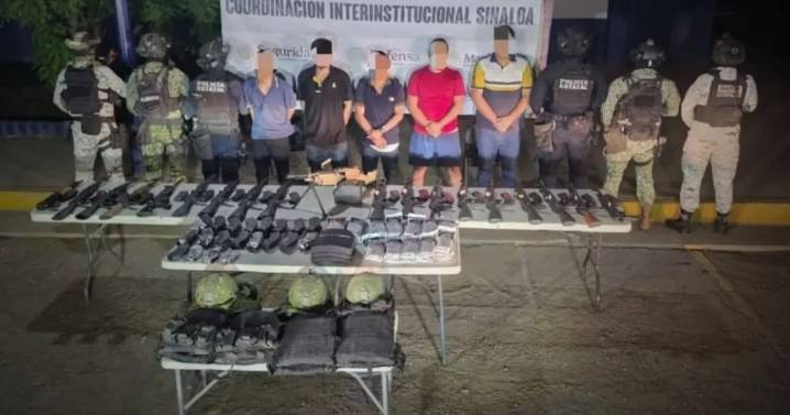 Narcoguerra en Culiacán: Ejército abate sicario y caen cinco repletos con explosivos en fraccionamiento