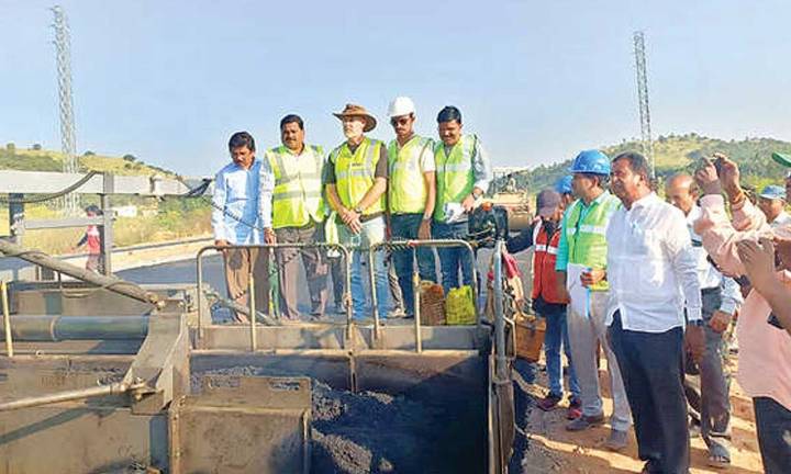 R&B NH dept comes up with innovative idea to fix roads and potholes