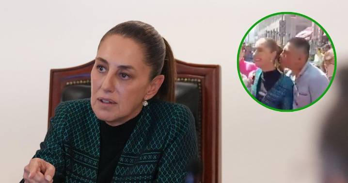 Detienen a Uriel Rivera, hombre que acosó a Claudia Sheinbaum en el Zócalo capitalino