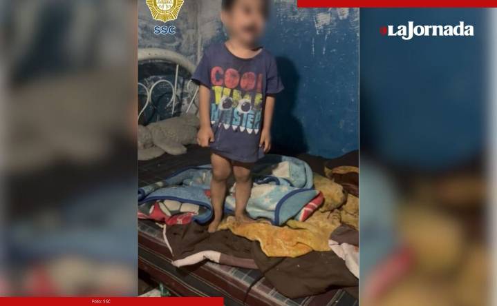 Rescata SSC a menor de edad en estado de abandono en Iztapalapa