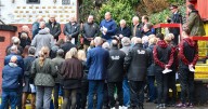 Albion Rovers FC holds poignant annual Remembrance Service