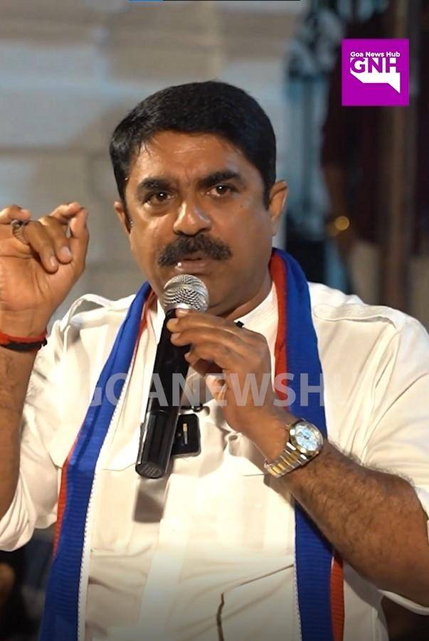 We will tear you, if you tear the banners, warns Vijai Sardesai