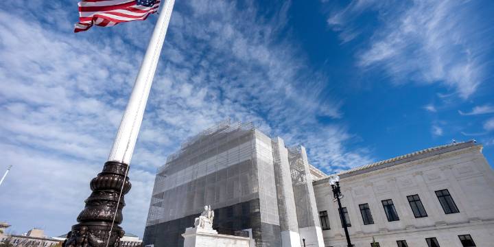 'Reduced to almost Third World status': Trump pleads with Supreme Court not to slap down his tariffs