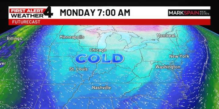 First blast of arctic air coming to Middle Tennessee second week of November
