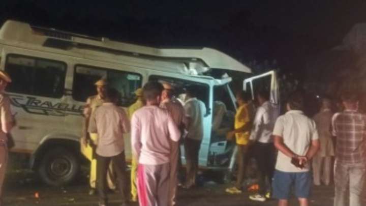 15 killed, 2 injured as Tempo Traveller crashes into parked trailer in Rajasthan’s Phalodi