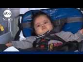 Baby born weighing 1 pound goes home from NICU for 1st time