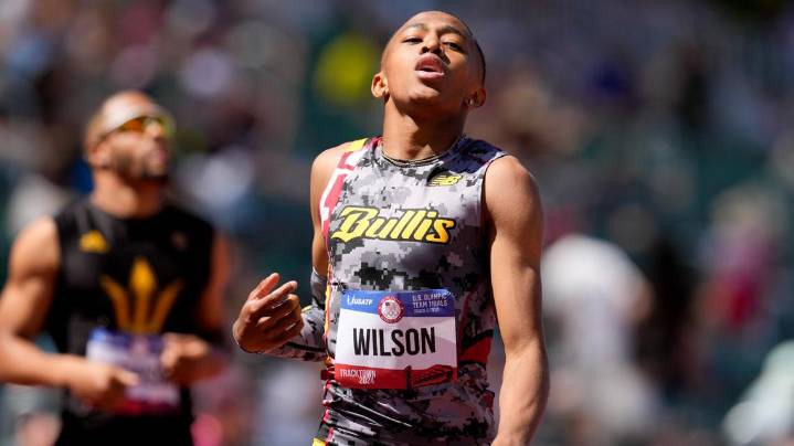 Wilson is youngest US male track & field athlete to make Olympics