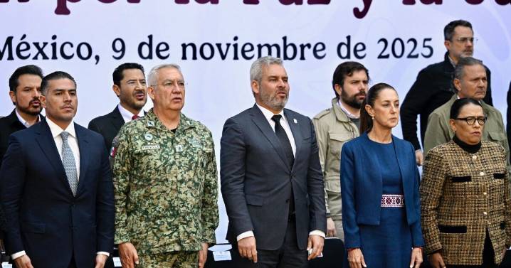 El Plan por la Justicia de Sheinbaum busca blindar Michoacán, sacudido por violencia