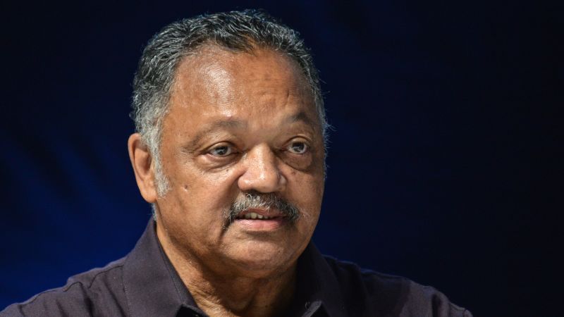 Civil rights leader Jesse Jackson, 84, hospitalized