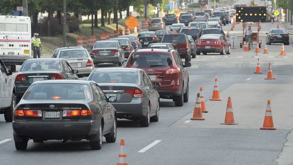 Workweek lane, road closures to complicate downtown Baltimore commutes