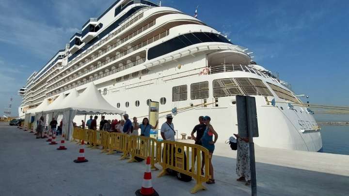 Castellón cierra 2025 con récord de turismo de crucero con 3.486 visitantes