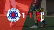 Europa League: Rangers y SC Braga se reparten los puntos y empatan 1