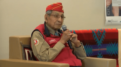 One of the last surviving Navajo Code Talkers shares his story
