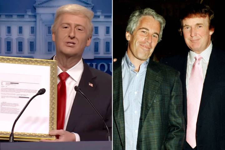 'SNL' Pokes Fun at Donald Trump's Involvement in Jeffrey Epstein Email Scandal: Watch