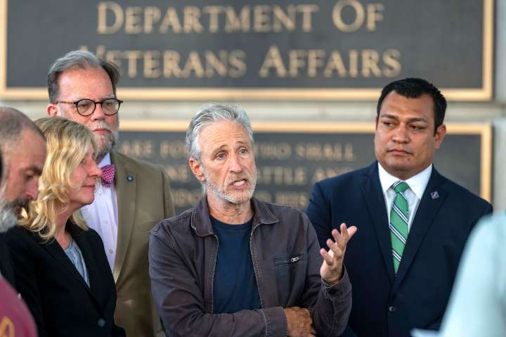 Jon Stewart rips apart Democrats who ‘caved’ on government shutdown
