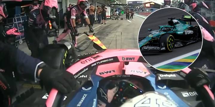 “Es un idiota”: el enojo de Colapinto con Stroll y el video de la parada de más de cinco segundos que lo perjudicó en Brasil