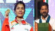 CM Revanth Reddy laud Nikhat Zareen on World Boxing Cup Gold