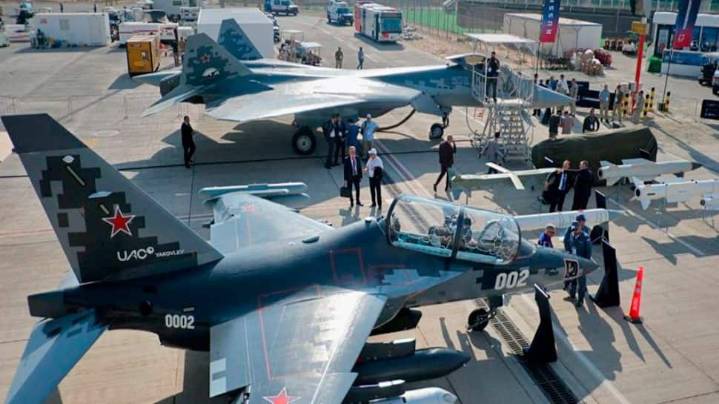 Su-57 Stealth Fighter, Drones, Missiles: Russia Unveils Largest Full-Scale Weapons Display, Breaks Records At Dubai Airshow 2025