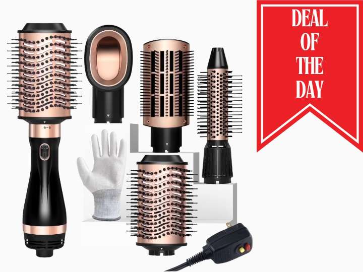 SKIMI Hair Dryer Brush on sale at Walmart for $39, down from $160