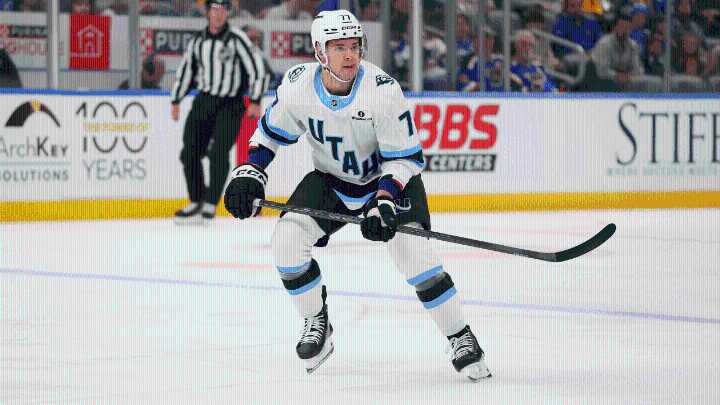 Peterka thriving with Mammoth after trade from Sabres