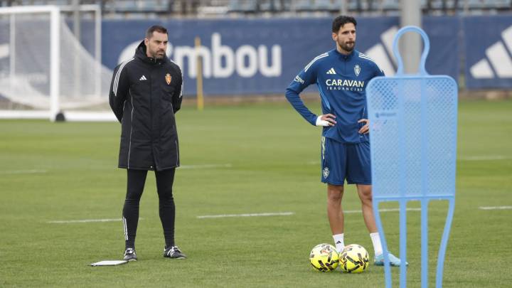 Sellés, entrenador del Real Zaragoza: "El club me transmite confianza y tranquilidad"