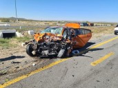 Tres muertes y cuatro lesionados; saldo en accidente en la carretera Juárez