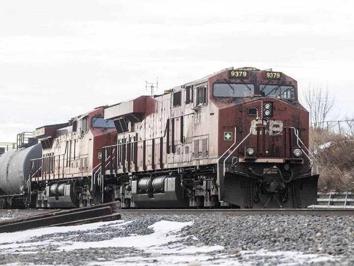 CPKC train derailed Thursday in Vulcan County