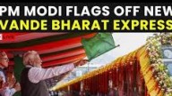 PM Modi Flags Off Four New Vande Bharat Trains From Varanasi, An Addition to India's High