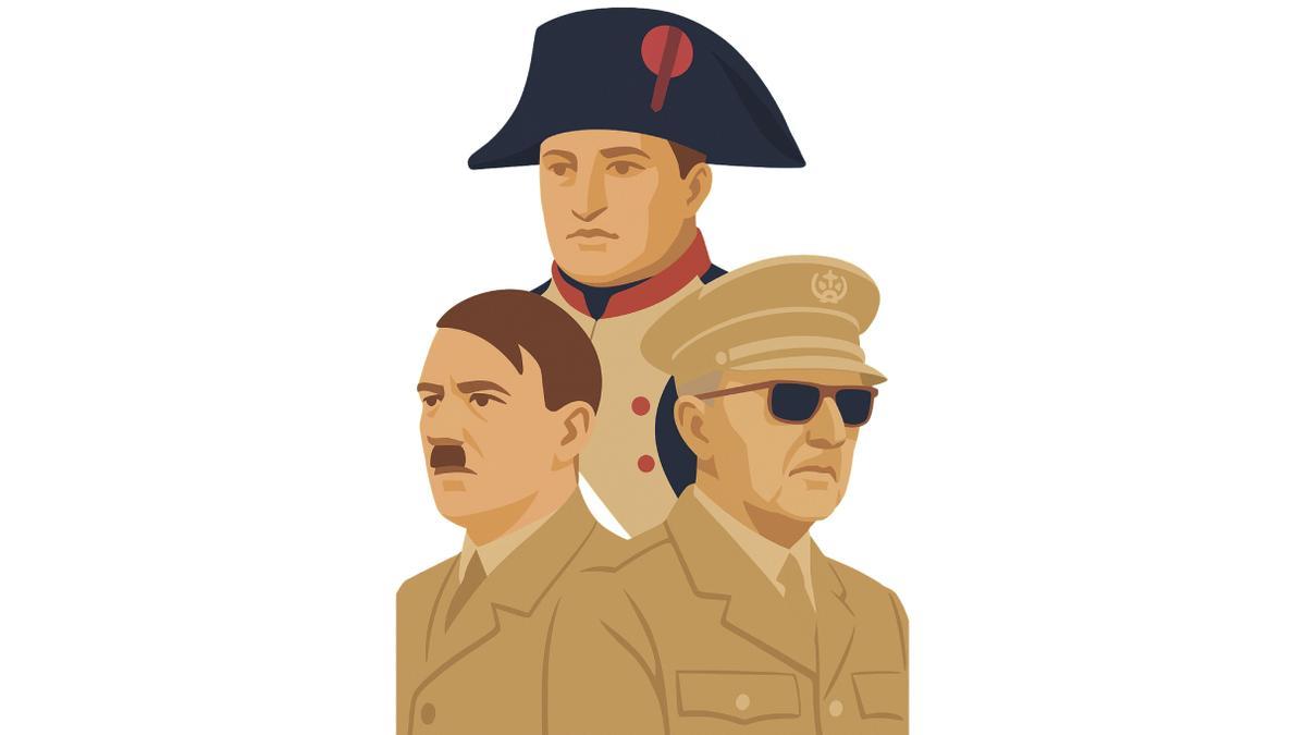 Tres dictadores y un testículo