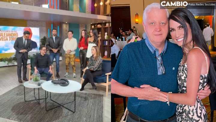 Joanna Vega-Biestro recibe en vivo la noticia de la muerte de su papá