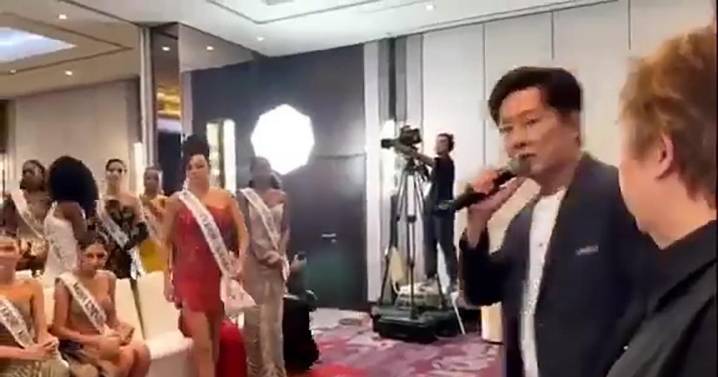 Miss Universe chaos after director insults beauty queen as security intervenes
