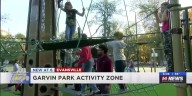 Activity zone opens at Garvin Park
