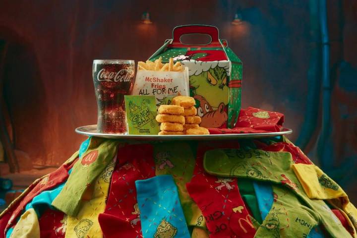 McDonald’s Announces Pickle-Flavored Grinch Meal