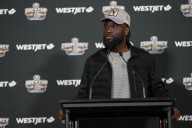 Riders’ Samuel Emilus faces Montreal Alouettes in Grey Cup, his favourite childhood team