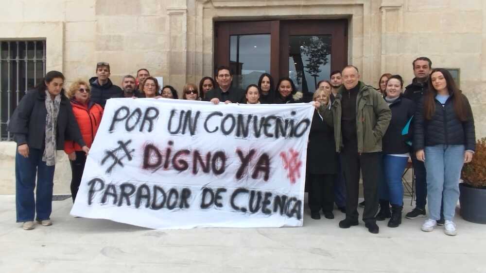 Las plantillas de Paradores protestan y anuncian movilizaciones en Navidad