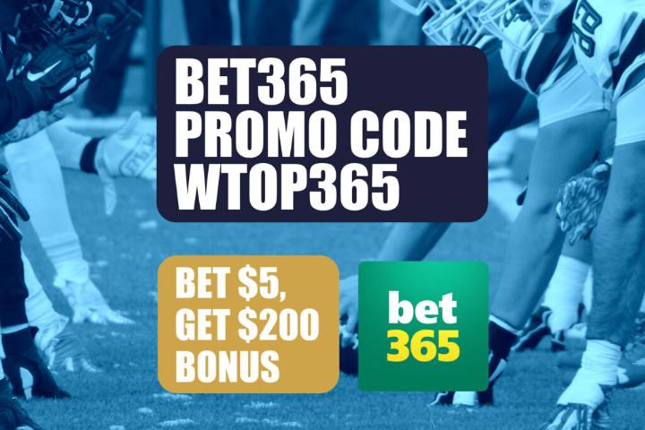 Bet365 Bonus Code WTOP365 Releases $200 NFL Week 10 Bonus