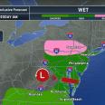 Snow to streak from Pennsylvania to New Jersey