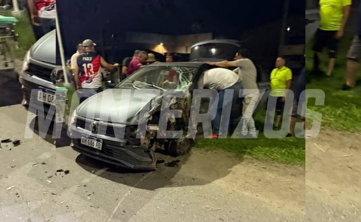 Monteros: tres heridos tras un choque entre un camión y un auto