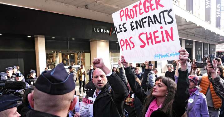 Fast-fashion giant Shein faces backlash over Paris store opening and sales of childlike sex dolls