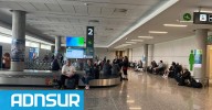 Por los fuertes vientos, un vuelo estuvo más de 2 horas sin poder descargar equipaje en Comodoro